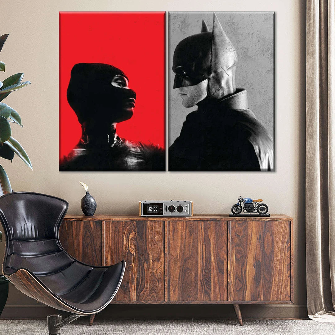 2 Piece Side by Side Split Canvas Prints