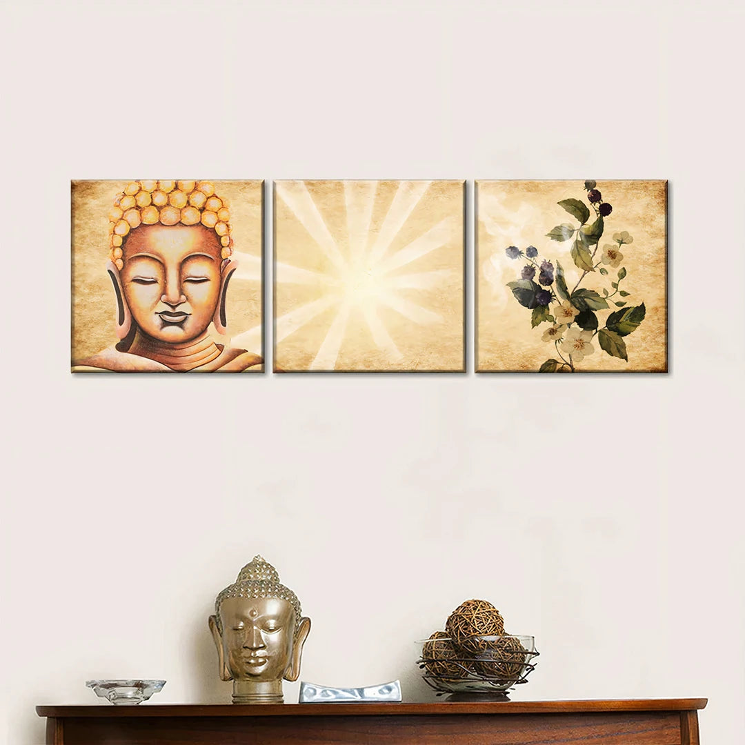 3 Piece Square Panoramic Split Canvas Prints