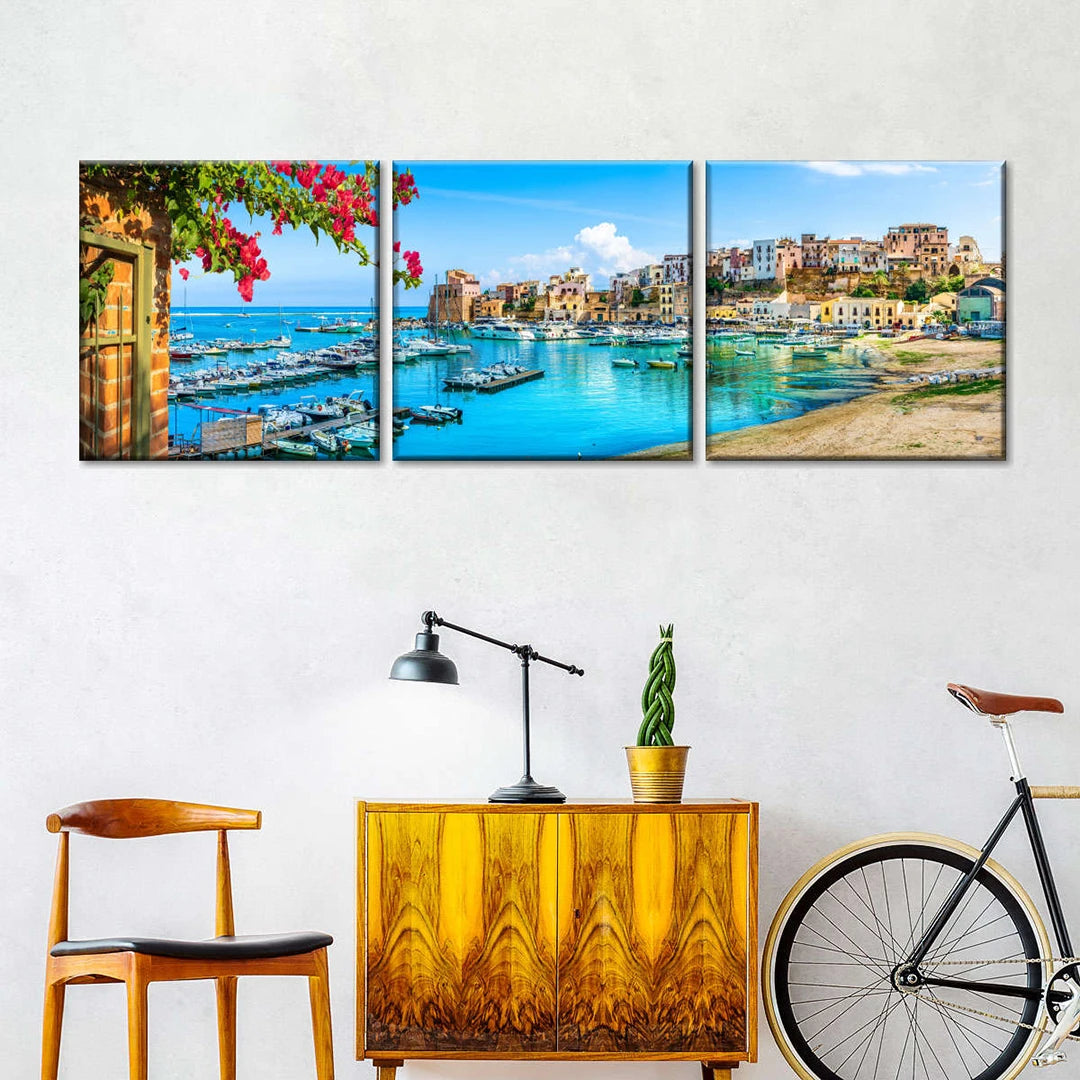 3 Piece Square Panoramic Split Canvas Prints