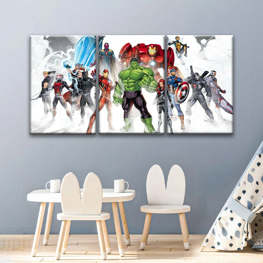 3 Piece Split Canvas Prints