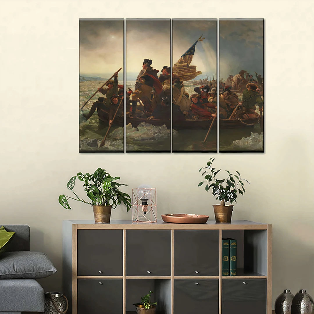 4 Piece Rectangle Split Canvas Prints