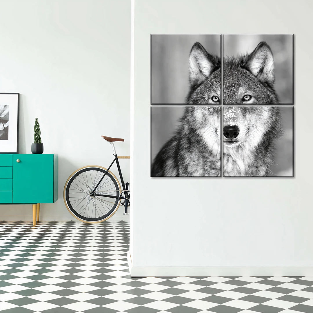 4 Piece Split Canvas Prints Square