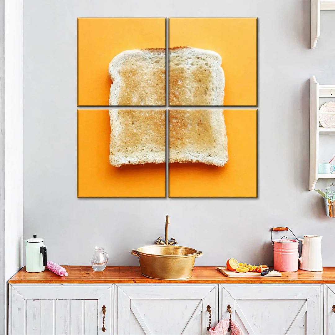 4 Piece Split Canvas Prints Square