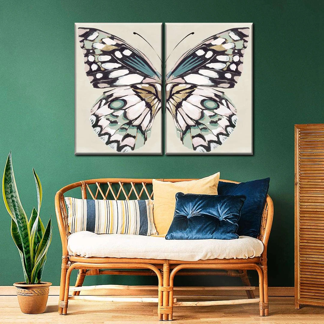 2 Piece Side by Side Split Canvas Prints