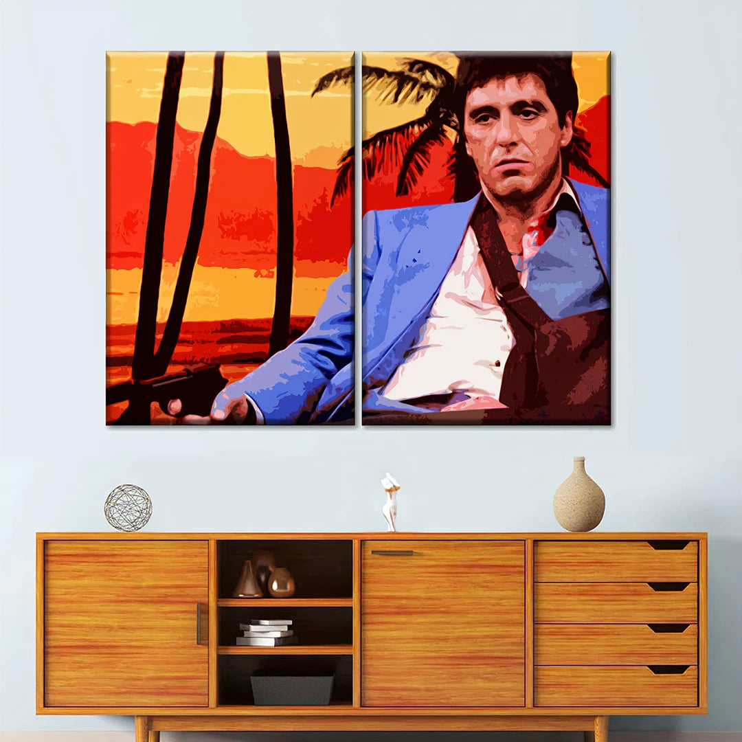 2 Piece Side by Side Split Canvas Prints