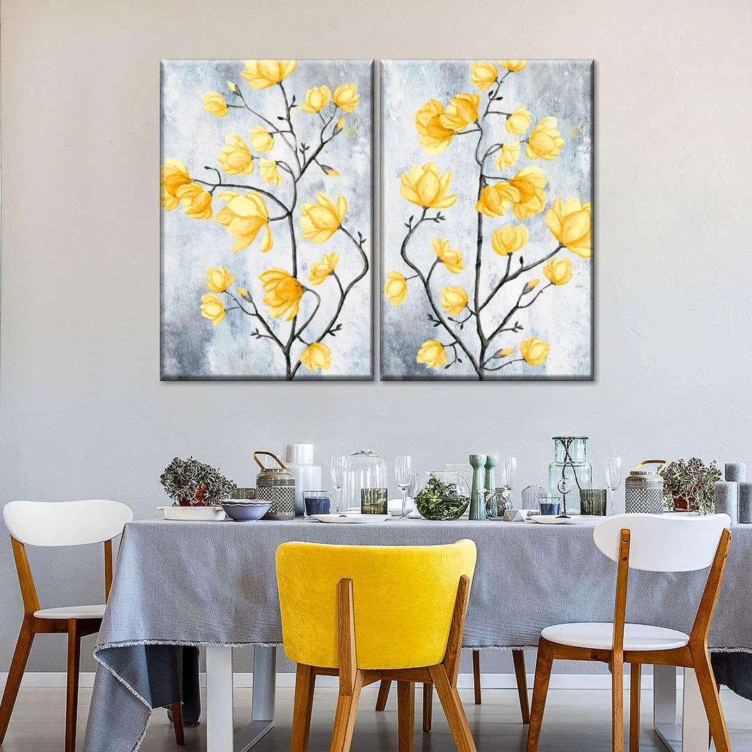 2 Piece Side by Side Split Canvas Prints
