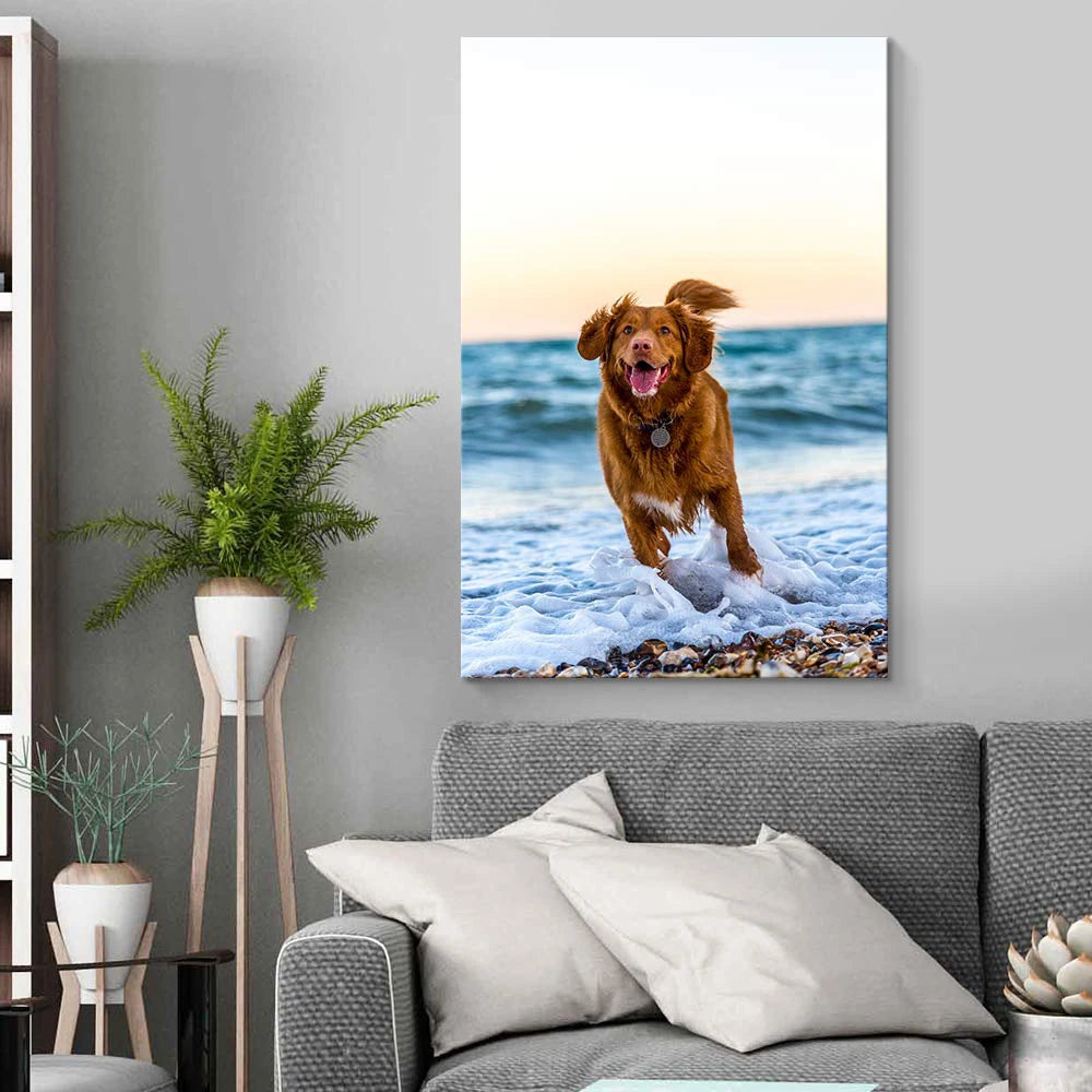 Custom Photo Canvas Prints Portrait
