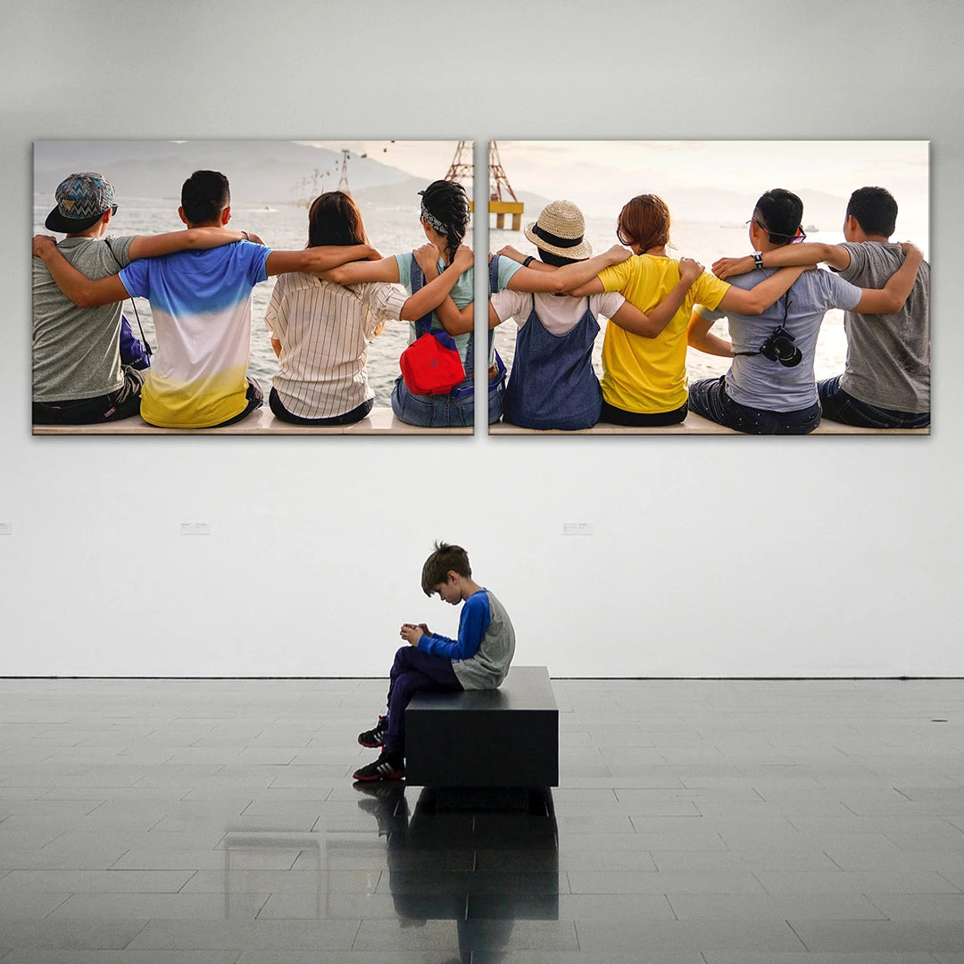 2 Piece Panoramic Split Canvas Prints