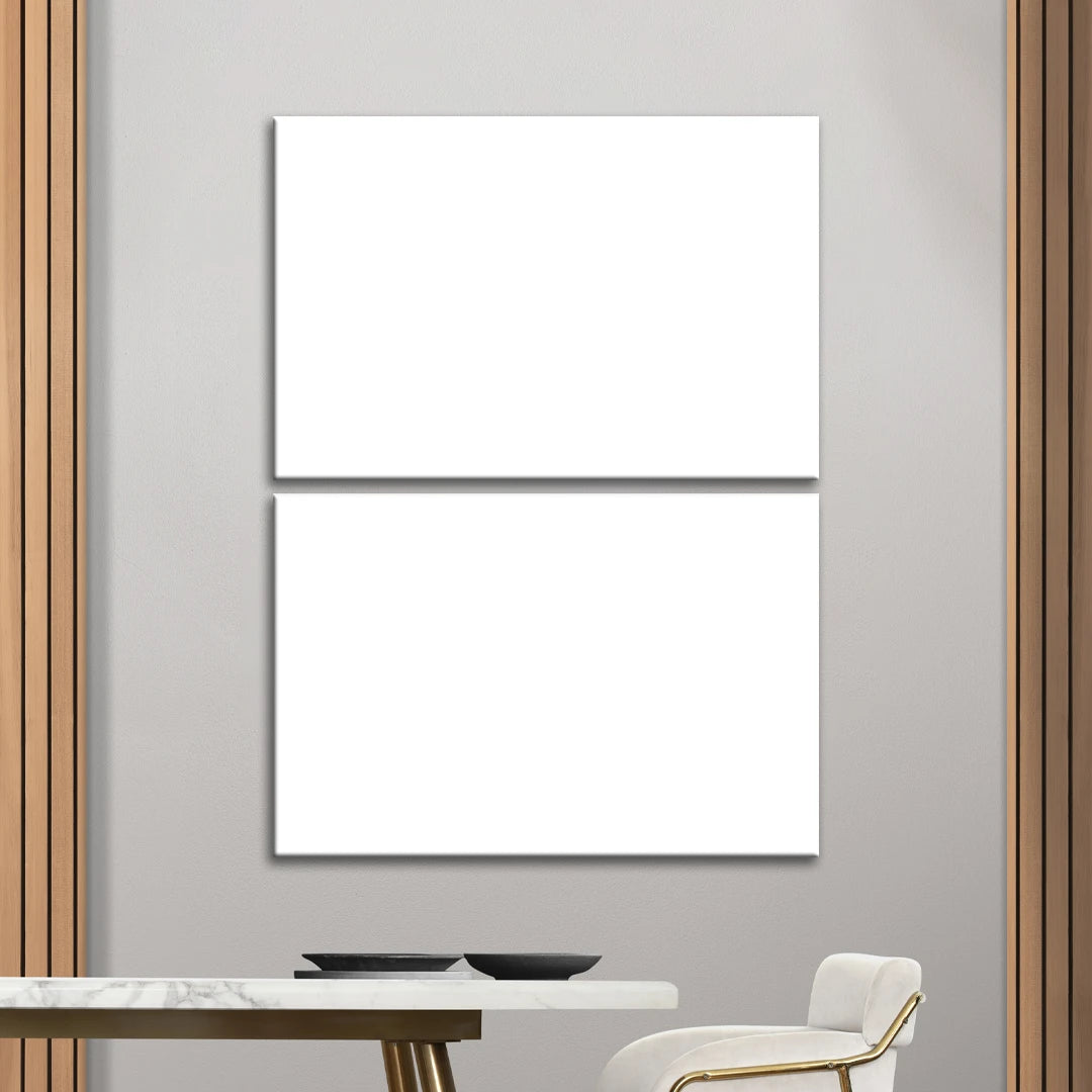 2 Piece Stacked Split Canvas Prints