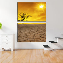 Load image into Gallery viewer, 2 Piece Stacked Split Canvas Prints
