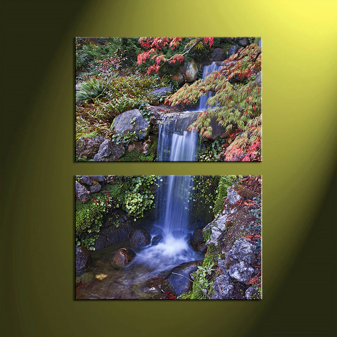 2 Piece Stacked Split Canvas Prints