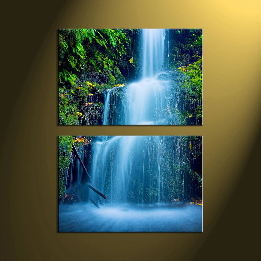 2 Piece Stacked Split Canvas Prints