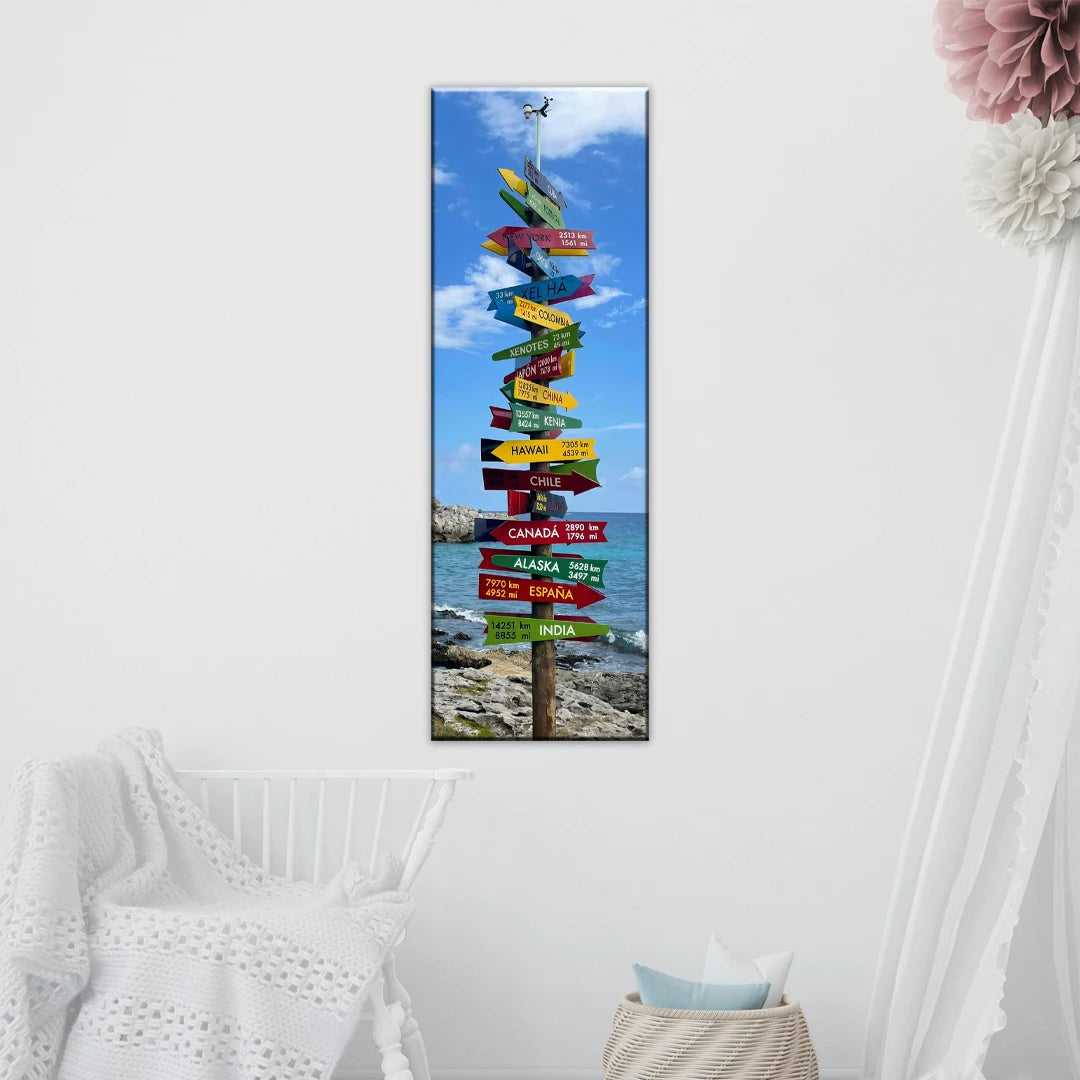 Custom Photo Narrow Canvas Wall Art
