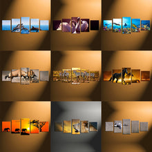 Load image into Gallery viewer, Photo Canvas Prints 5 Piece For Dining Room
