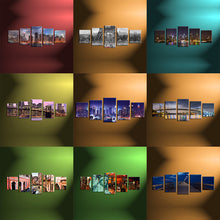 Load image into Gallery viewer, Own Photo To 5 Piece Canvas Prints For Livingroom
