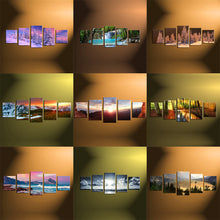 Load image into Gallery viewer, Photo Canvas Prints 5 Piece For Dining Room
