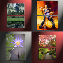 Load image into Gallery viewer, 2 Piece Split Canvas Prints Portrait
