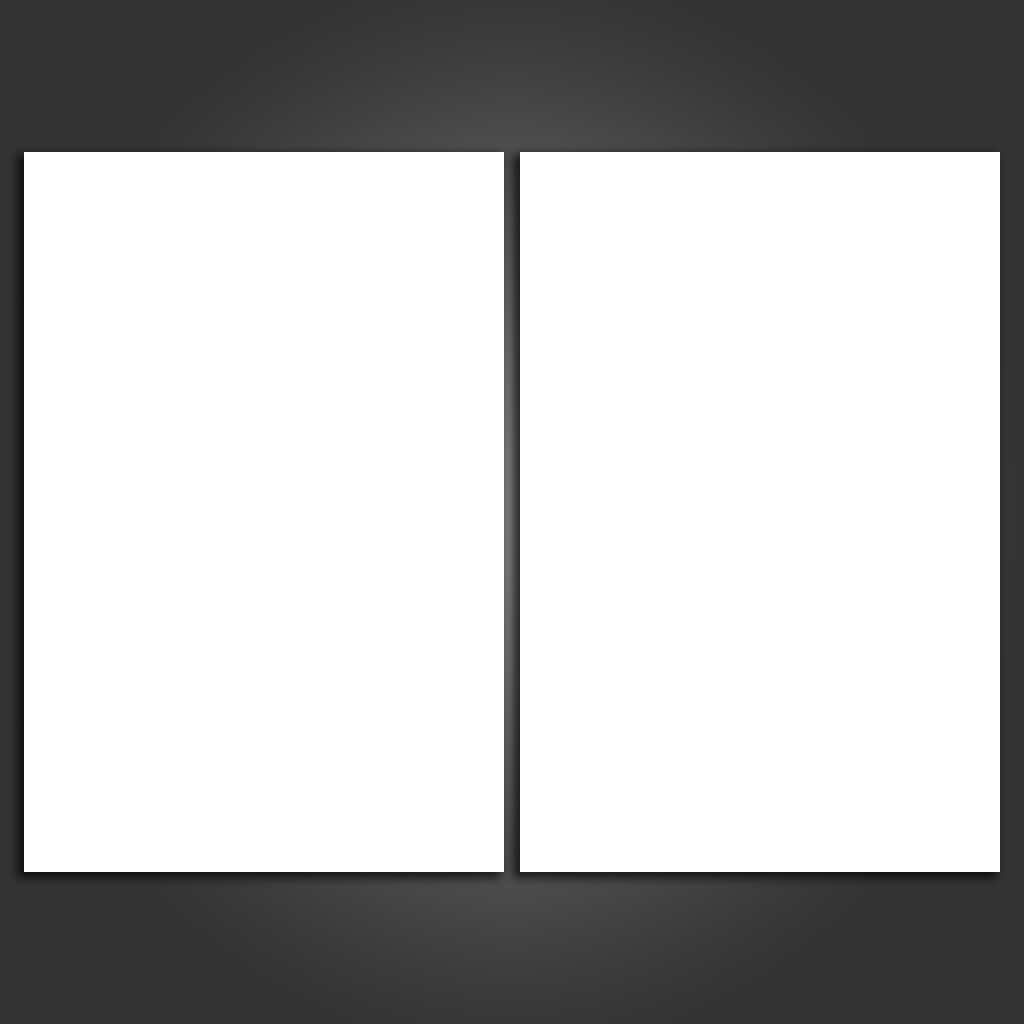 2 Piece Split Canvas Prints Vertical