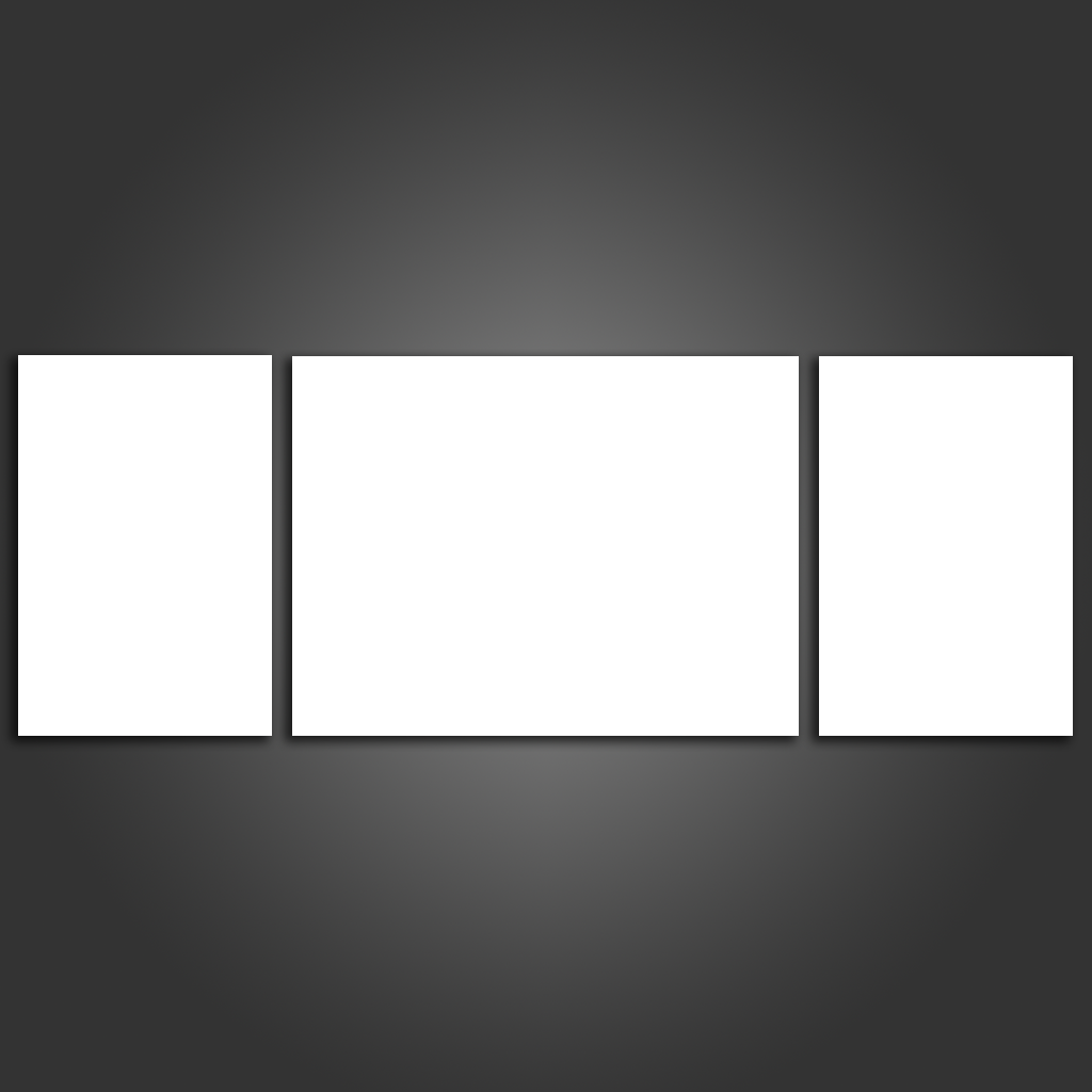 3 Panel Split Canvas Prints