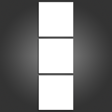 Load image into Gallery viewer, 3 Piece Split Canvas Prints Square In Portrait
