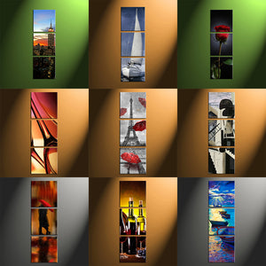 3 Piece Split Canvas Prints Square In Portrait