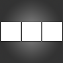 Load image into Gallery viewer, 3 Piece Split Canvas Prints Square In Landscape
