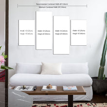 Load image into Gallery viewer, 4 Piece Split Canvas Prints Medium
