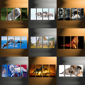 4 Piece Split Canvas Prints Extra Large