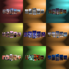 Load image into Gallery viewer, 5 Piece Split Canvas Prints Small
